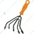 Manual Cultivator 3 Pin & 5 Pin (Pack of 2 Each) for cultivating the soil and weeding/Home Gardening Tool Set