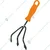 Manual Cultivator 3 Pin & 5 Pin (Pack of 2 Each) for cultivating the soil and weeding/Home Gardening Tool Set