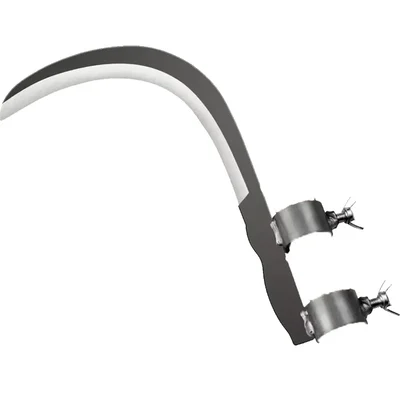 REDBUILD Grass Sickle Cutter Head, 20 cm Curved Blade & Durable For Effortless Cutting With Adjustable Handle Clamps