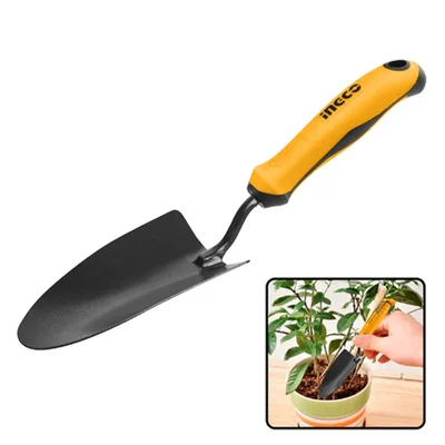 INGCO HFTT858 Carbon Steel Trowel for Gardening