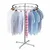 KTG Circle Rotatable Garment Clothing Hanger Stand for store and Display Uses - Stainless Solid Metal with Chrome Finish