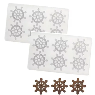 2 pcs Silicone Chocolate Garnishing Mould