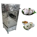 Heavy Duty 12 Tray Stainless Steel Gas Operated Idli Steamer Machine