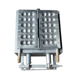 Commercial Gas Operated Waffle Ball Maker Machine With 6 Skewers