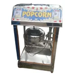 19x23x38 inch Popcorn Machine 300gm/batch Capacity, Gas and Battery Operated