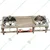 12 x 36 x10 inch Round Double Burner Gas Bhatti