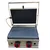SS 11x13 Inches Gas Operated Sandwich Griller Including Top and Bottom Burner With Manual Ignition