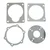 Gasket Kit of 4 Pieces For 105-135 Gear Box of 4 Stroke (178F, 186F, 188F & 177F) Power Tiller, 659