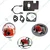 TU26 (4 Pcs) Gasket Set SP256, For 2 Stroke 26 CC Engine, Suitable for Power Sprayer & Water Pump