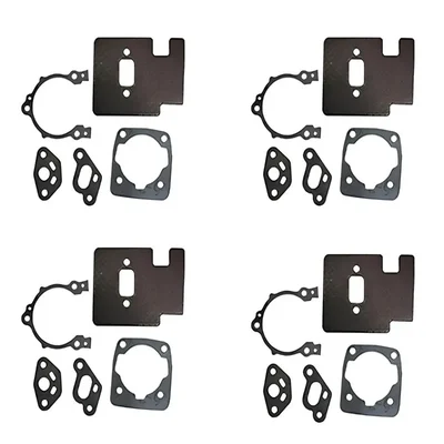TU26 (4 Pcs) Gasket Set SP256, For 2 Stroke 26 CC Engine, Suitable for Power Sprayer & Water Pump