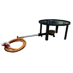 Tandoor Gas Kit for 24 inch Gas Tandoor With Gas Fitting and Baffle Plate