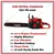 YURI Professional 62-cc Petrol Chainsaw with 22 inch Guide Bar | Ideal for Cutting Tree and Firewood | GCS-YR-6200