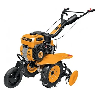 INGCO Power Tiller GC6101, With 6.5 HP Heavy Petrol Engine For Agricultural Tilling & Weeding