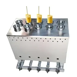 Commercial Gas Operated 10 Egg Sausage Roll /Hot Dog Maker Machine with Free Accessories