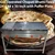 Commercial Gas Operated 24 x 48 x 30 Inch Chapati Tawa Bhatti with Puffer Plate