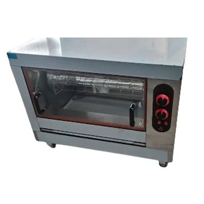 High Volume Gas Operated Chicken Rotisseries For Continuous Roasting of Whole Chickens or Other Meats