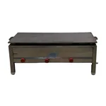 Heavy Duty Commercial 18 x 36 x 12 Inch Gas Operated SS Dosa Bhatti Machine