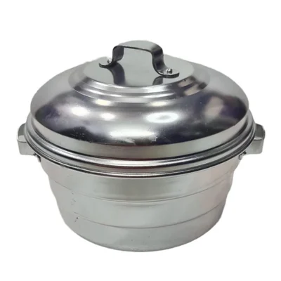 SBWG Gas Operated Aluminium Idli Making Pot with 19 Pieces Idli Per Batch Capacity