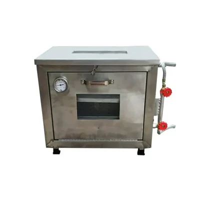 Heavy Duty Indian 10 x 16 Inch Gas Operated Pizza Oven, 4 Pizza
