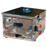 Commercial 20 x 29 Inch Gas Operated Stainless Steel Pizza Oven, 6 Pizza