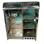 Commercial Indian Electric Popcorn Maker Machine 4.5Kg/hr Capacity with Storage