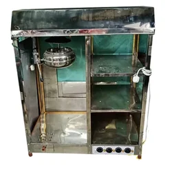 Commercial Indian Electric Popcorn Maker Machine 4.5Kg/hr Capacity with Storage  