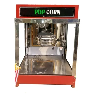 Commercial Indian Gas Popcorn Maker Machine, 5 Kg/hr Output Capacity 