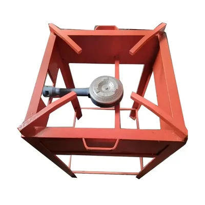 Gas Stove 1.5 x 1.5 x 3 Feet with Single Burner, Mild Steel Material