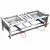 Double Burner 12x30x10 inch Gas Bhatti, Stainless Steel Body for Commercial Use