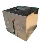 Premium Quality 30 X 30 X 36 Inch Square Shape Gas Tandoor, SS 304 Body