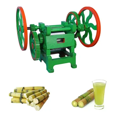 Heavy Duty 8 Gear Type Power Sugarcane Juice Machine with 3 Roller