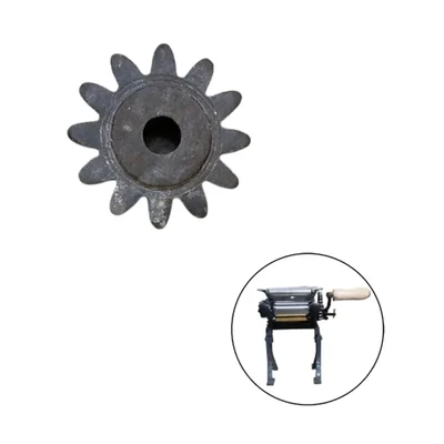 12 Teeth Mild Steel Gear for Manual Noodle Making Machine