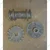 13 Teeth Mild Steel Gear Set for Chaff Cutter, Set Of 1