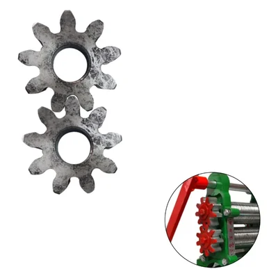 Mild Steel Gear Set for DHANLAXMI Manual Sugarcane Juicer Machine (2 Pcs)
