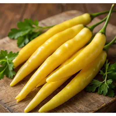 Gebdinsh Yellow Chilli Vegetables Seeds For Home Gardening