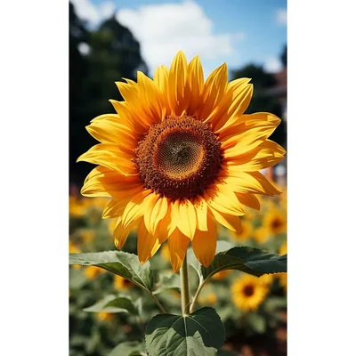 Gebdinsh Yellow Sunflower Flowering Seeds for Home & Gardening