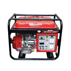 HPM 6 KVA Recoil and Self Start Petrol Generator With Lithium Battery (GE-7000 PS)