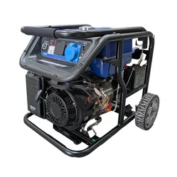 Genergy 7 KVA Recoil + Self + Remote Start Single Phase Generator with 1 Year Warranty(GE 8000)