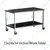 High Grade Stainless Steel 72x24x34 Inches Work Tablle With Under Shelf and Wheels For Commercial Kitchens, Hospitals