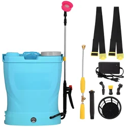 GIGAWATTS Agro 2 in 1 Battery and Manual Sprayer 12V 12Ah Double Motor Knapsack Spray 18 L Hand Held Sprayer (Pack of 1)