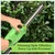 GIGAWATTS 20V Cordless Hedge Trimmer with 1.5Ah Rechargeable Battery, Handheld Electric Grass Cutter & Plant Trimmer
