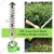 GIGAWATTS 20V Cordless Hedge Trimmer with 1.5Ah Rechargeable Battery, Handheld Electric Grass Cutter & Plant Trimmer