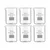 SBT 6pcs Borosilicate 3.3 Glass Beaker 10 ml with Graduation Marks for Laboratory