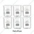 SBT 6pcs Borosilicate 3.3 Glass Beaker 10 ml with Graduation Marks for Laboratory
