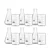 SBT 12pcs 100 ml Borosilicate 3.3 Glass Beaker and Conical Flask with Graduation Marks