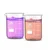 Pack of 2 Pcs 1000 ml Borosilicate 3.3 Glass Beaker With Graduation Marks