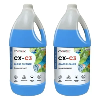 2 Pack of Chemtex (5 Liter x 2 pcs) CX-C3 Glass Cleaner