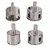 Heavy Duty 4 Pcs 35/40/45/50mm Diamond Coated Glass Core Hole Saw Bits For Glass, Tile, Marble, Ceramic 
