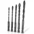 Maf Pro Glass Drill Bits 4,5,6,8,10 mm 1/4 Inch Hex Shank Combo (MPTD-500)