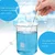 SBT Instruments 6pcs Borosilicate Glass Beaker Set - 500ml (2pcs), 250ml (2pcs), 100ml (2pcs)